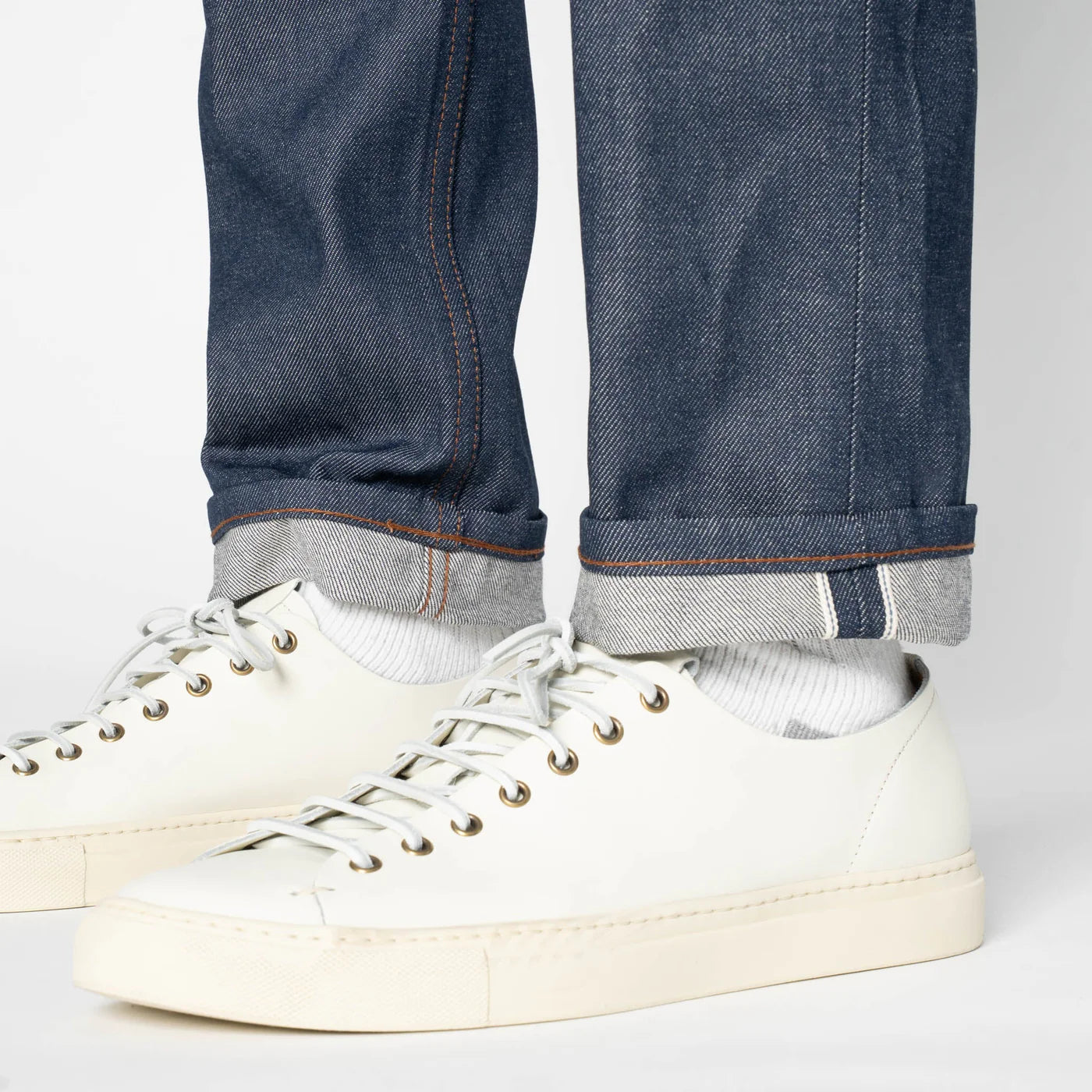 Naked and Famous - Weird Guy - Natural Indigo