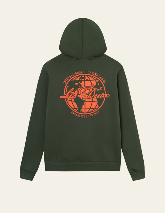 Les Deux - Globe Hoodie