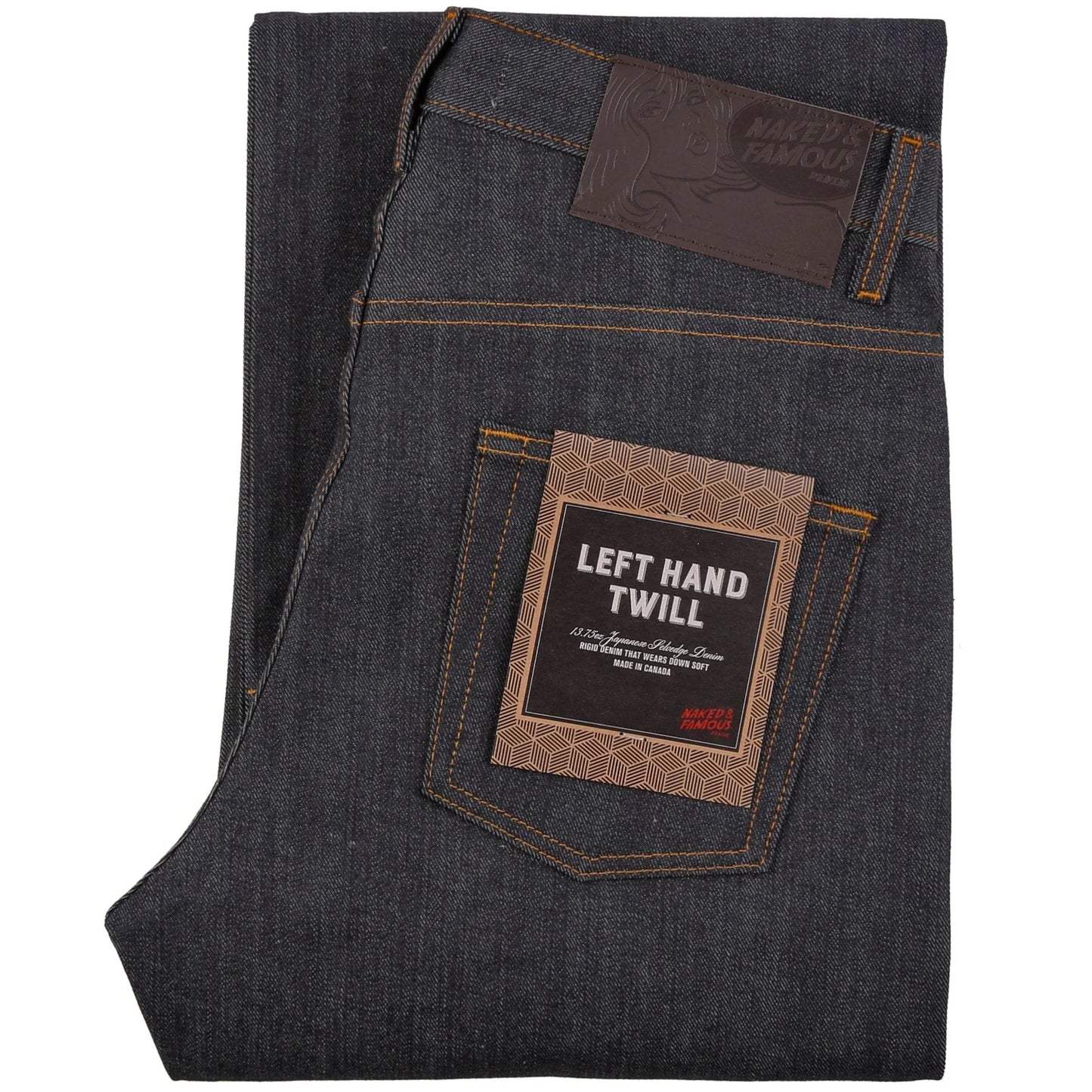 Naked & Famous - Left Hand Twill Selvege/Strong Guy