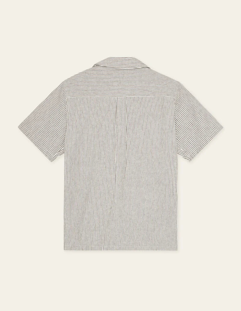 Les Deux - Lukas Stripe Cotton Linen SS