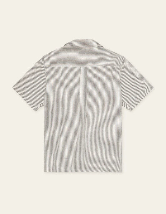 Les Deux - Lukas Stripe Cotton Linen SS