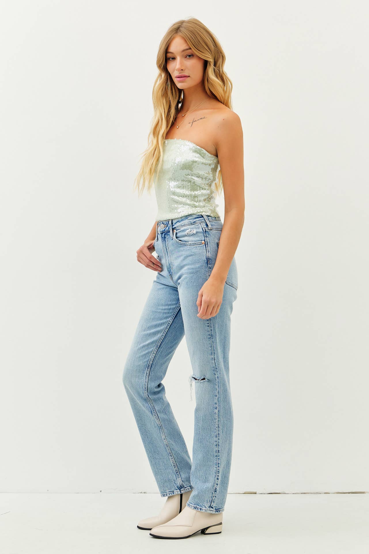 Lina Sequin Top