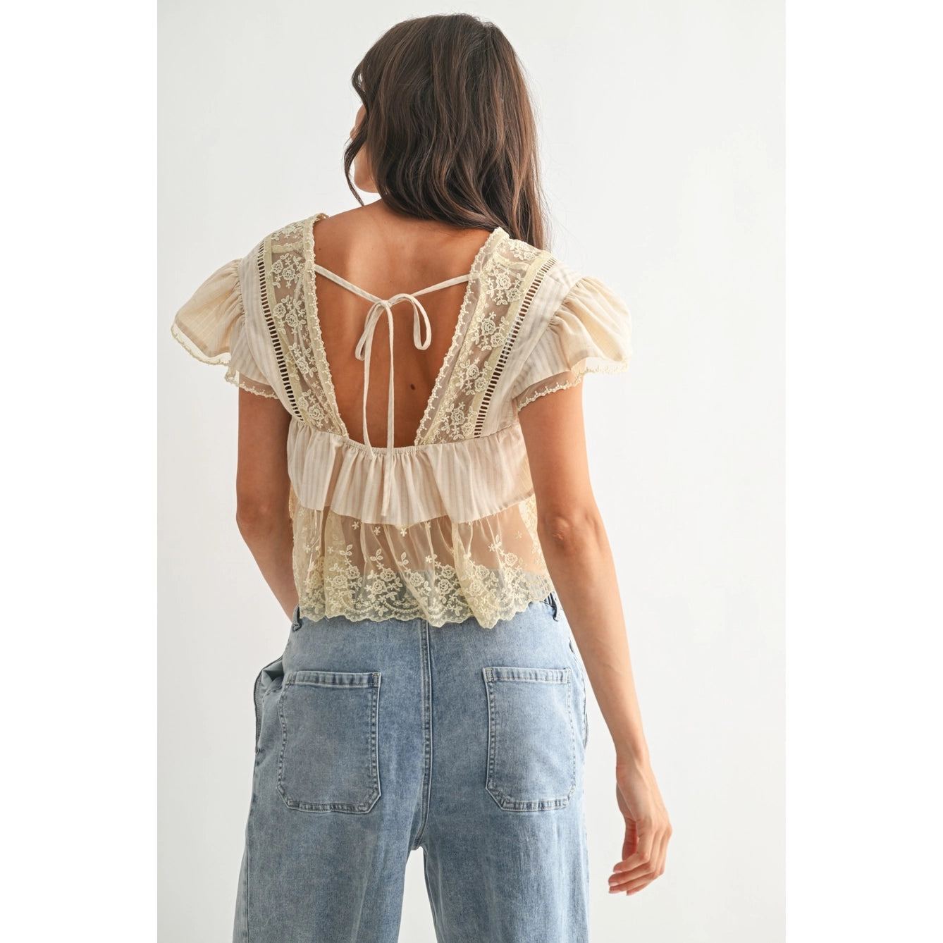 Ava Lace Blouse
