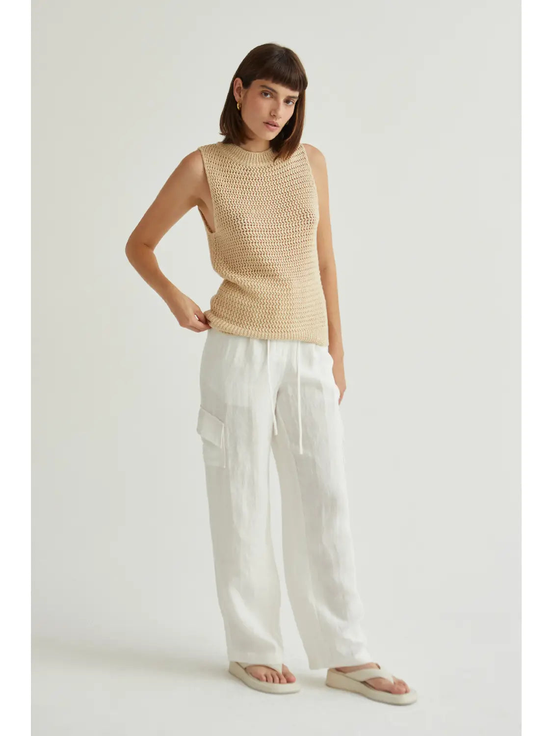 Jules Linen Cargo Pants