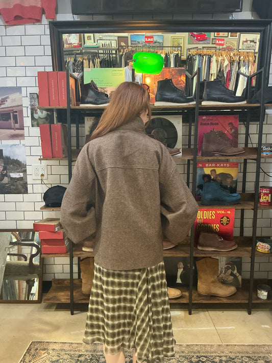 Walker High Neck Peacoat