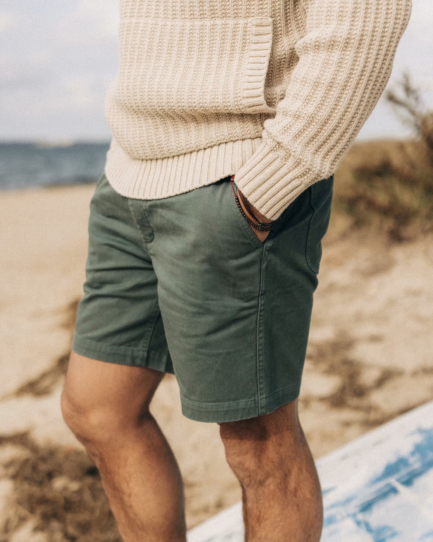 The Apré short - Deep Sea Twill