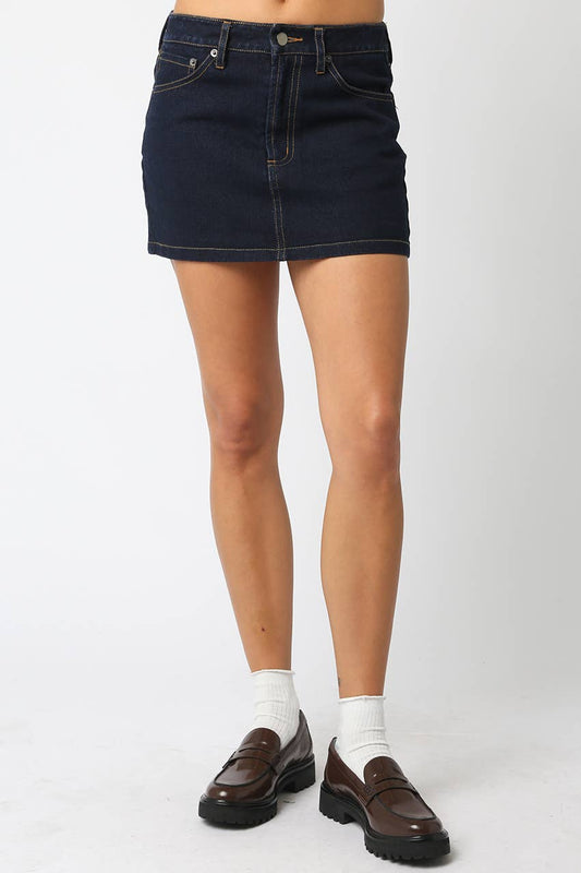 Jamie Denim Skirt