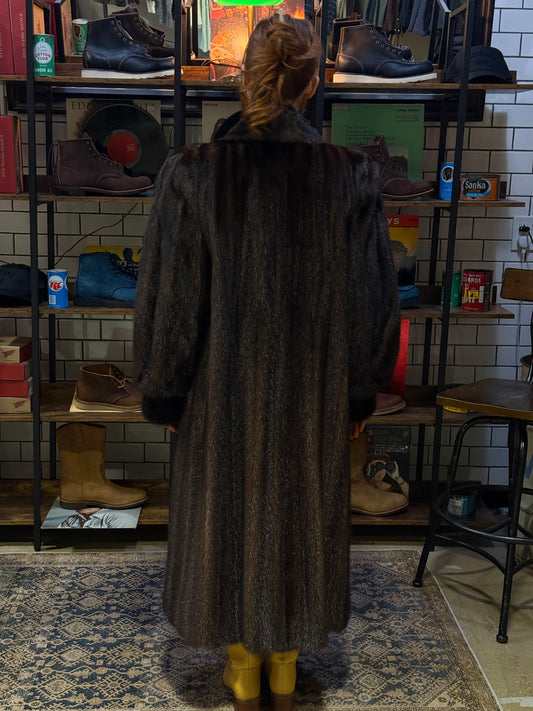 WG Vintage - Full-Length Cuffed Mink Coat