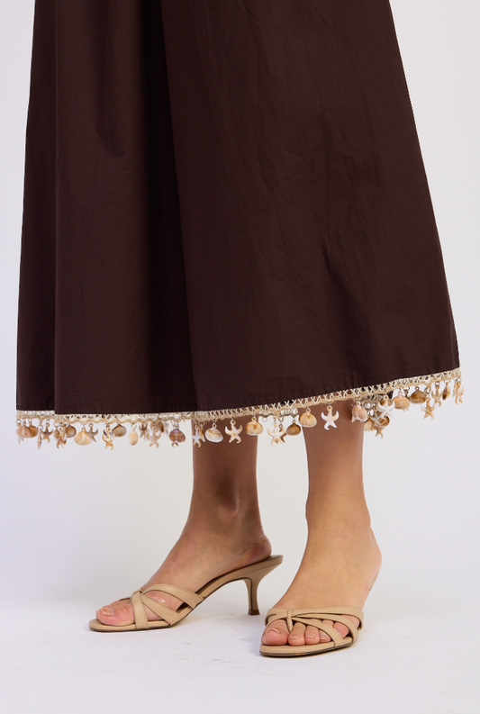 Stella Mixed Media Maxi Dress