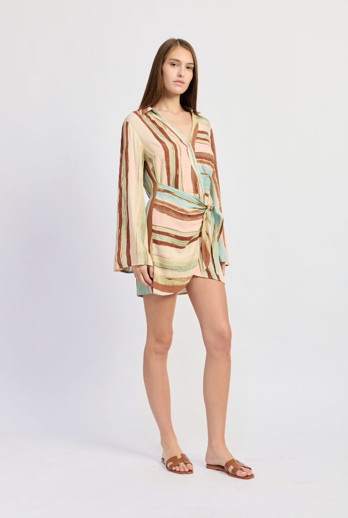 Lana Long Sleeve Mini Dress