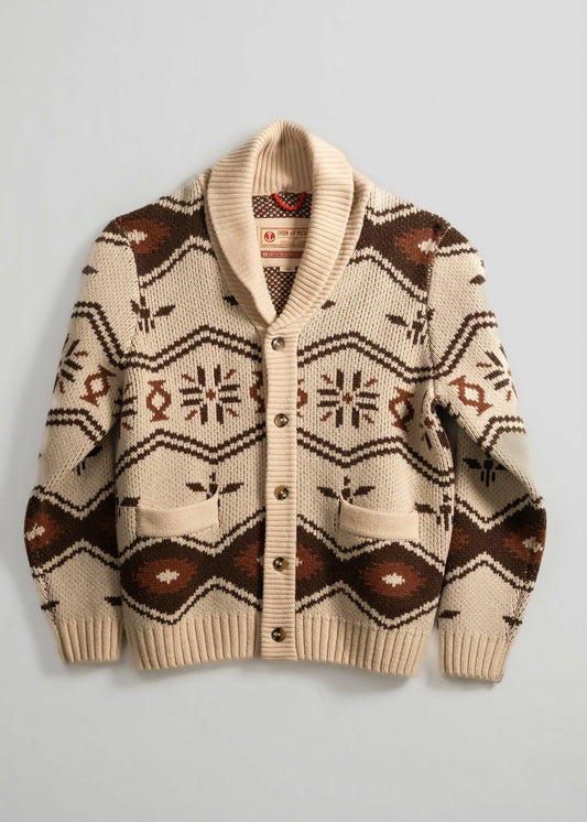 Iron & Resin - Wincha Shawl Collar Sweater