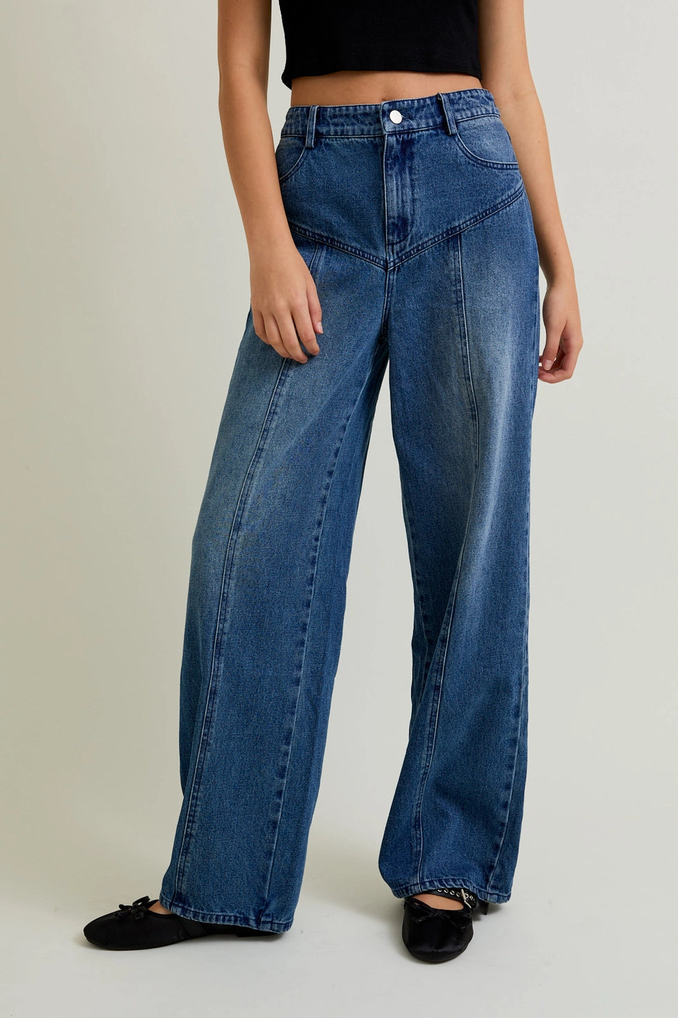 Emma Yoke Detail Jeans