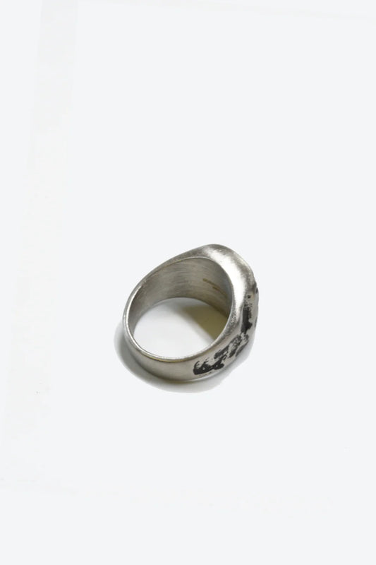 Distressed Steel Ring