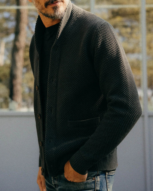 Taylor Stitch - The Crawford Sweater in Charcoal