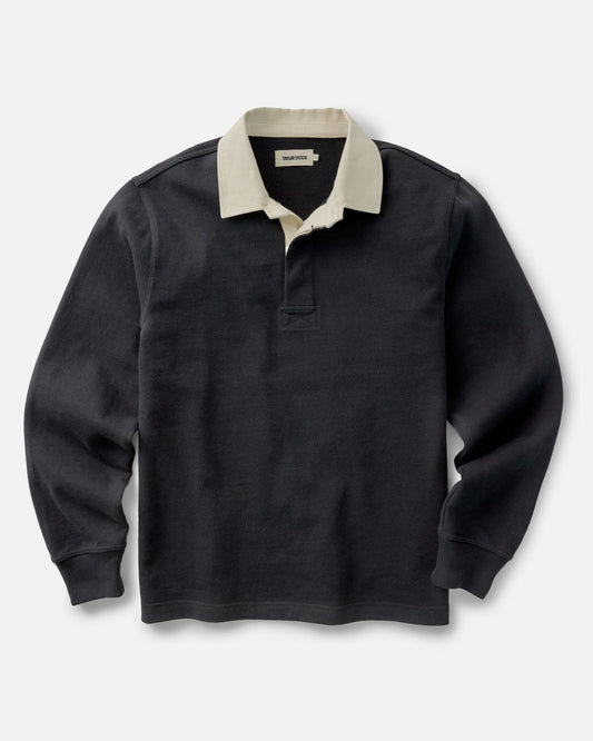 Taylor Stitch - The Rugby Shirt in Coal