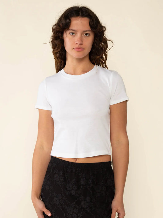 Cotton Rib Baby Tee