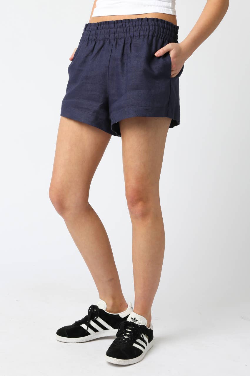 Kamila Linen Shorts