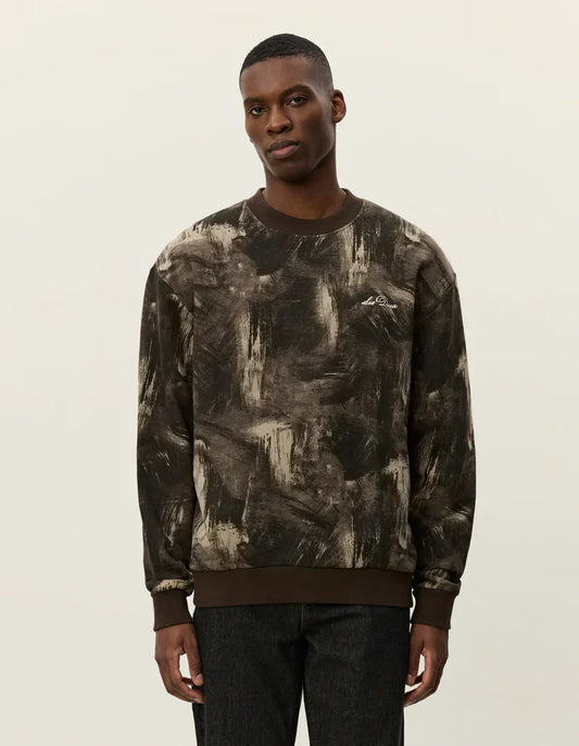 LES DEUX - Dash AOP Sweatshirt