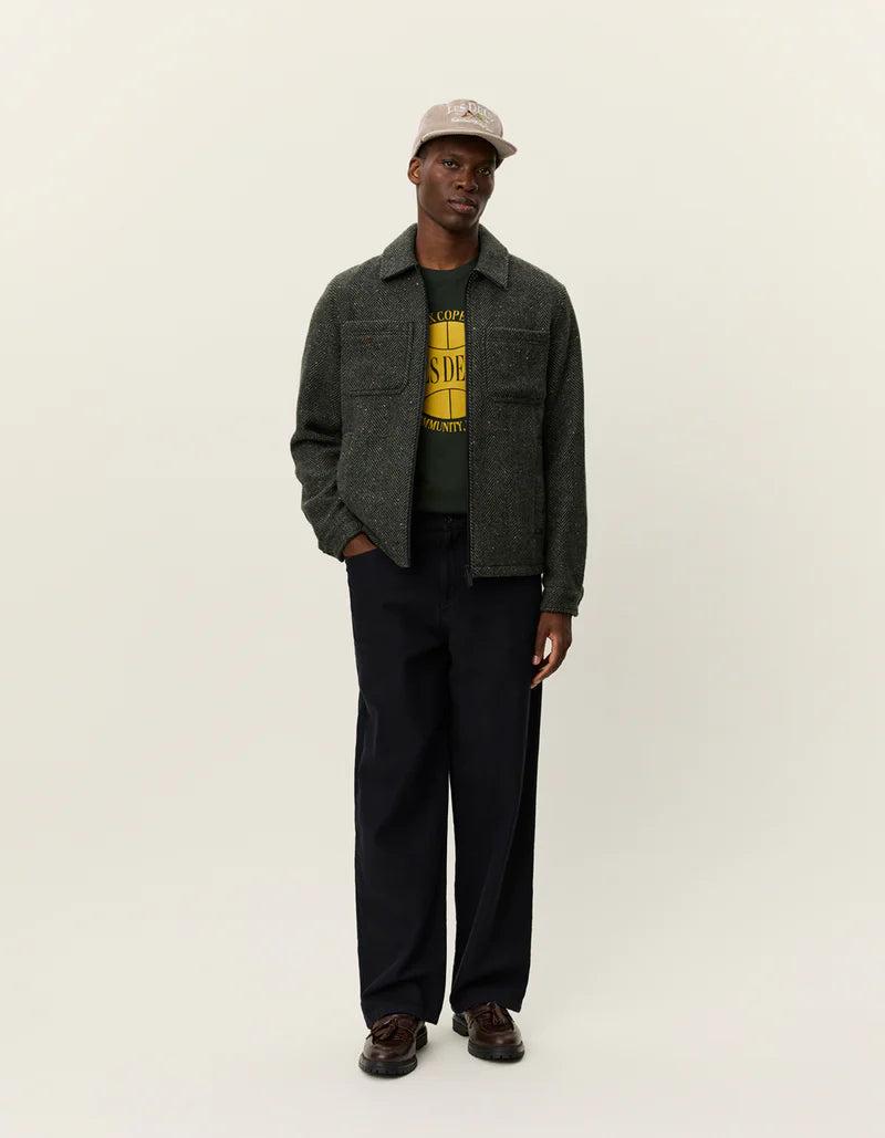 Les Deux - Marseille Herringbone Wool Jacket