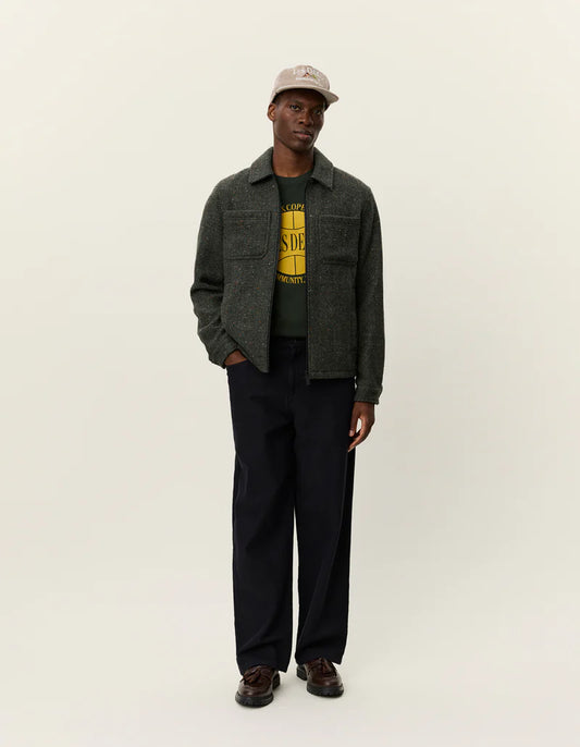 Les Deux - Marseille Herringbone Wool Jacket