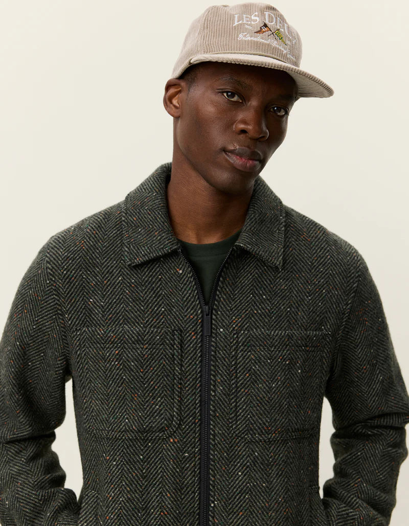 Les Deux - Marseille Herringbone Wool Jacket