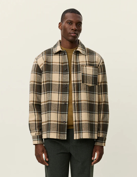 Les Deux - Loan Check Twill Overshirt
