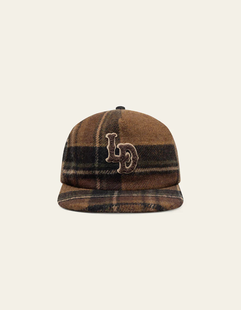 Les Deux - LD Check Letterman Cap