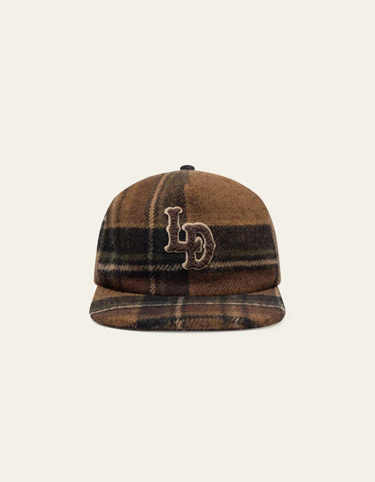 Les Deux - LD Check Letterman Cap