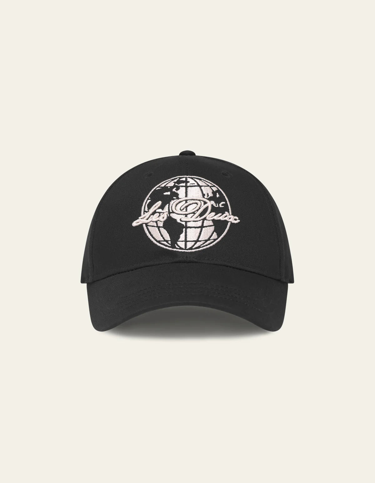 Les Deux - Globe Logo Baseball Cap