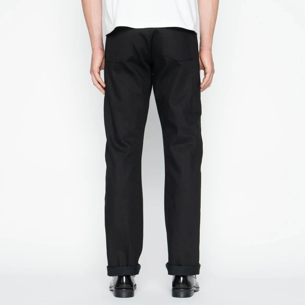 Naked and Famous - True Guy - Solid Black Selvedge