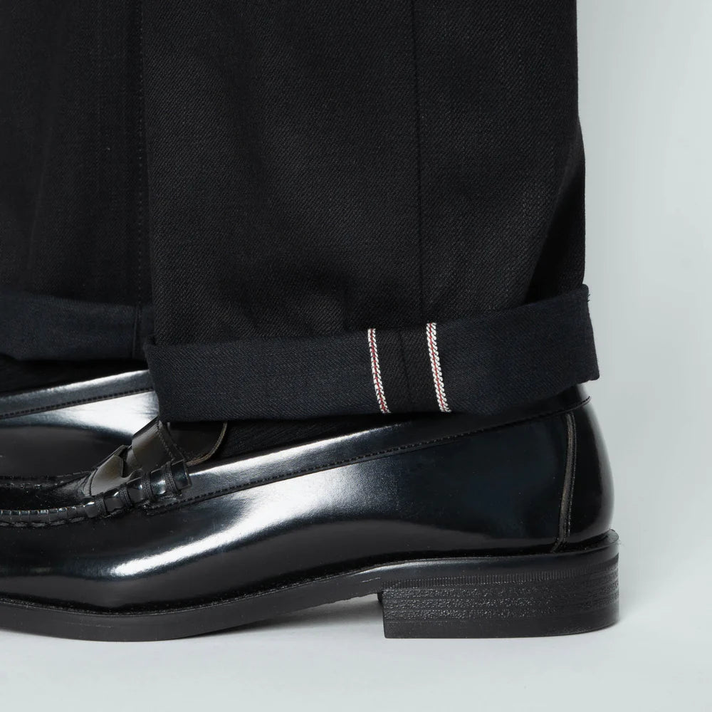 Naked and Famous - True Guy - Solid Black Selvedge