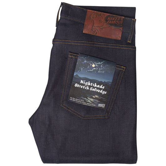 Naked and Famous -Super Guy Nightshade Stretch Selvedge