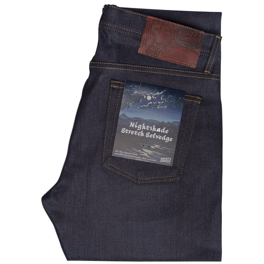 Naked and Famous - Weird Guy Nightshade Stretch Selvedge