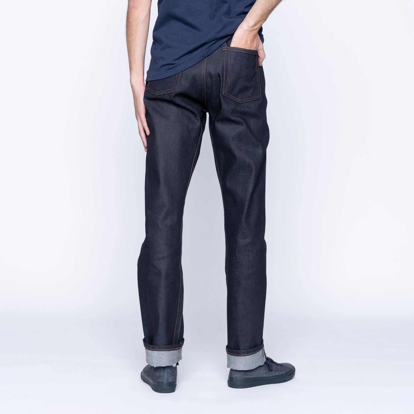 Naked & Famous True Guy Nightshade Stretch Selvage