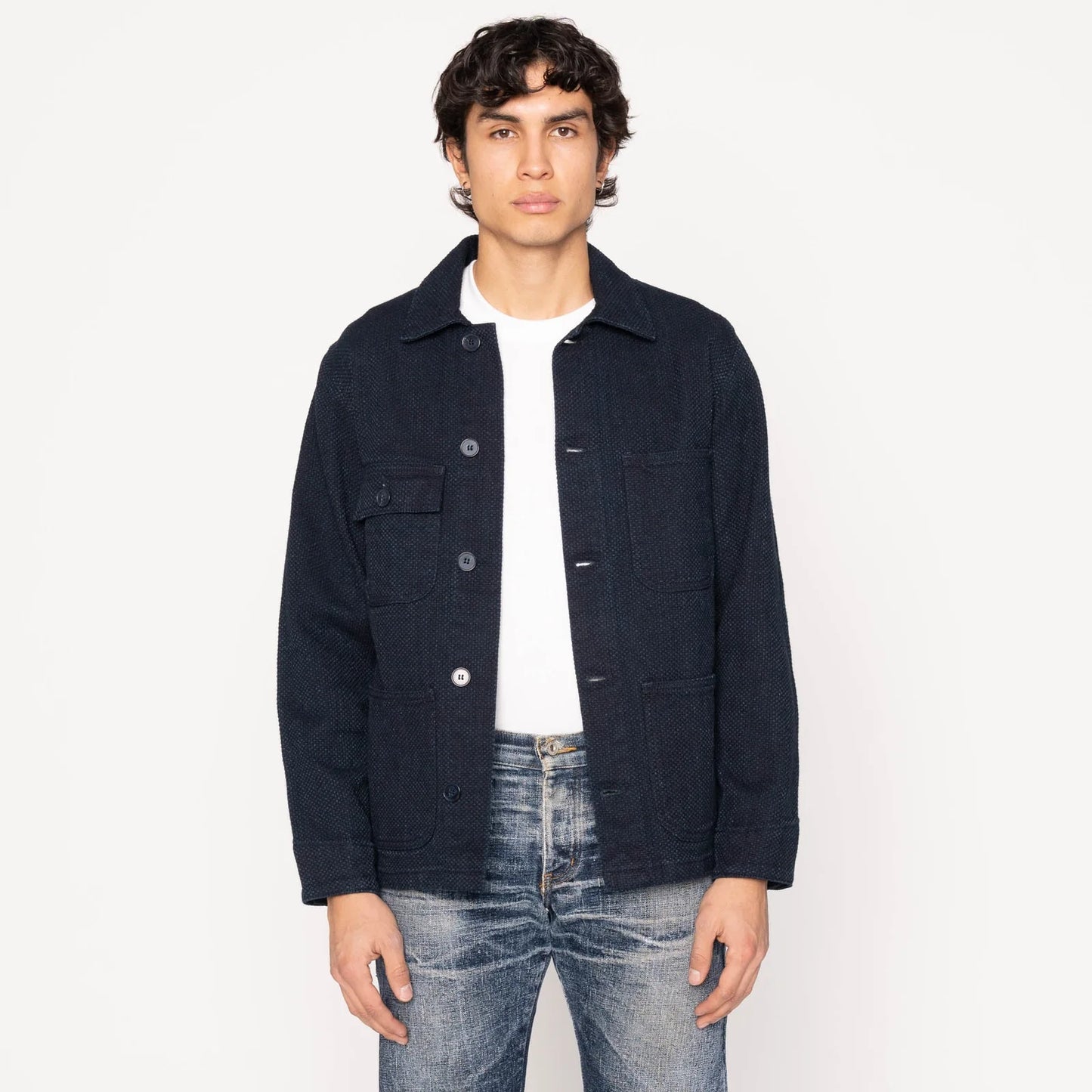 Naked & Famous Sashiko Chore Jacket