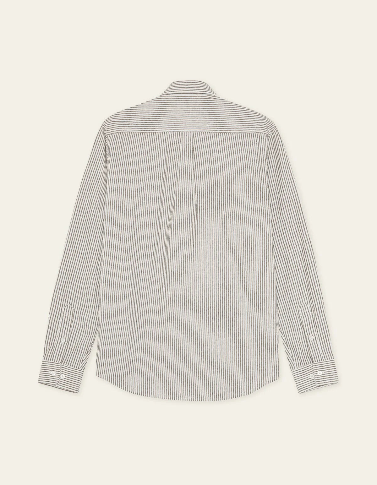 Konrad Stripe Cotton Linen Shirt