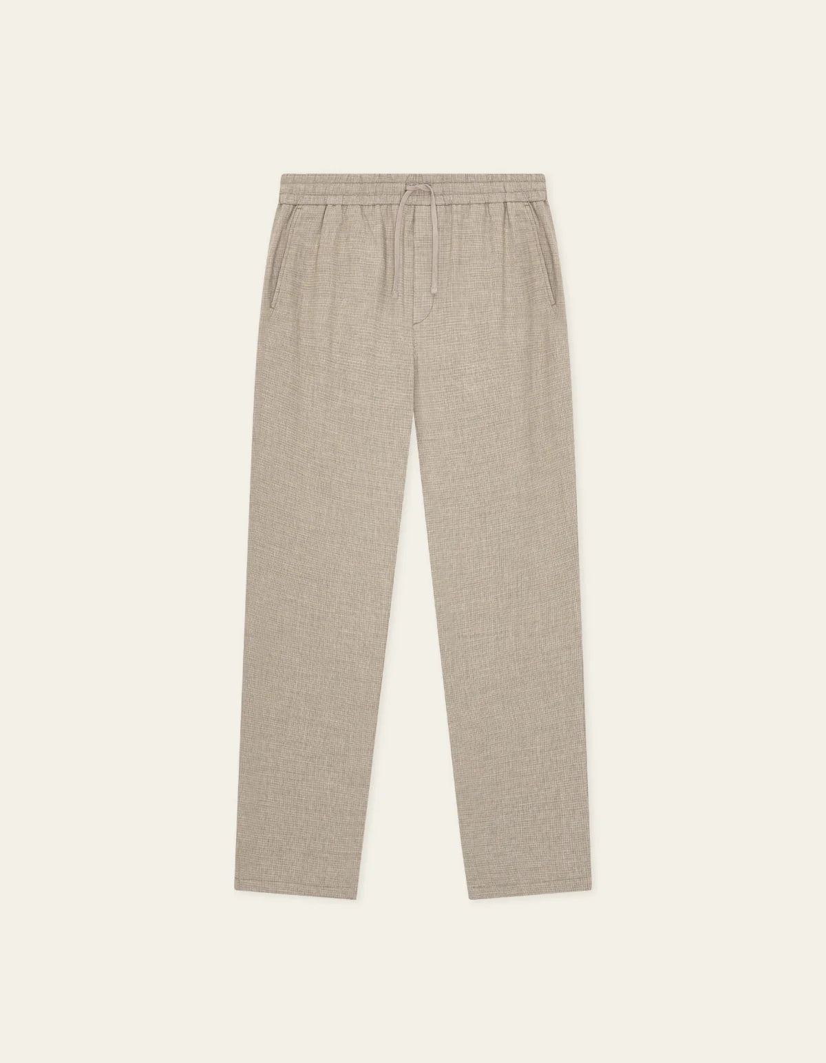 Les Deux - Mini Check Drawstring Pants