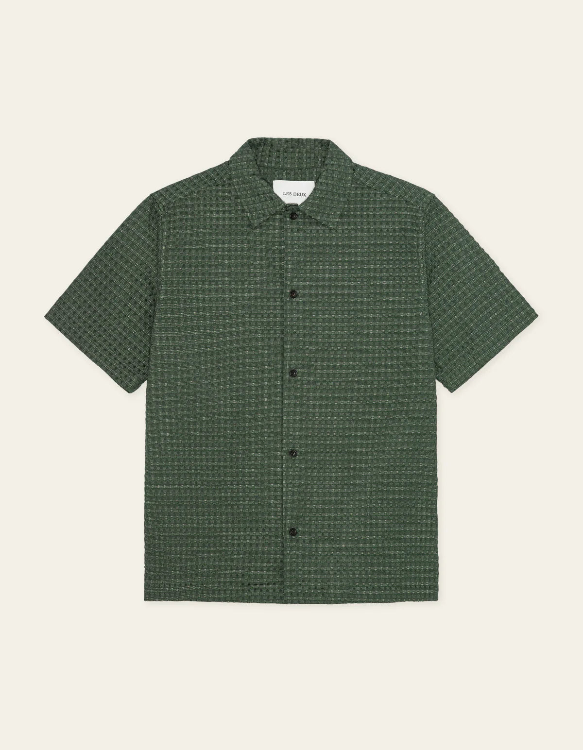 Les Deux - Check Seersucker SS Shirt