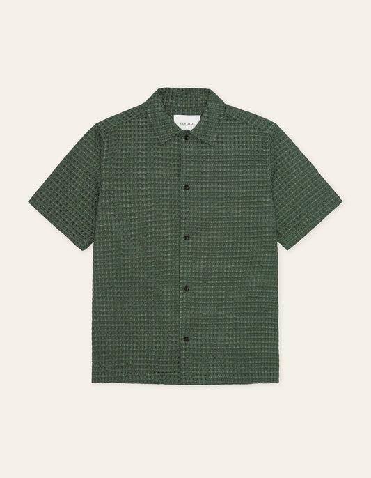 Les Deux - Check Seersucker SS Shirt