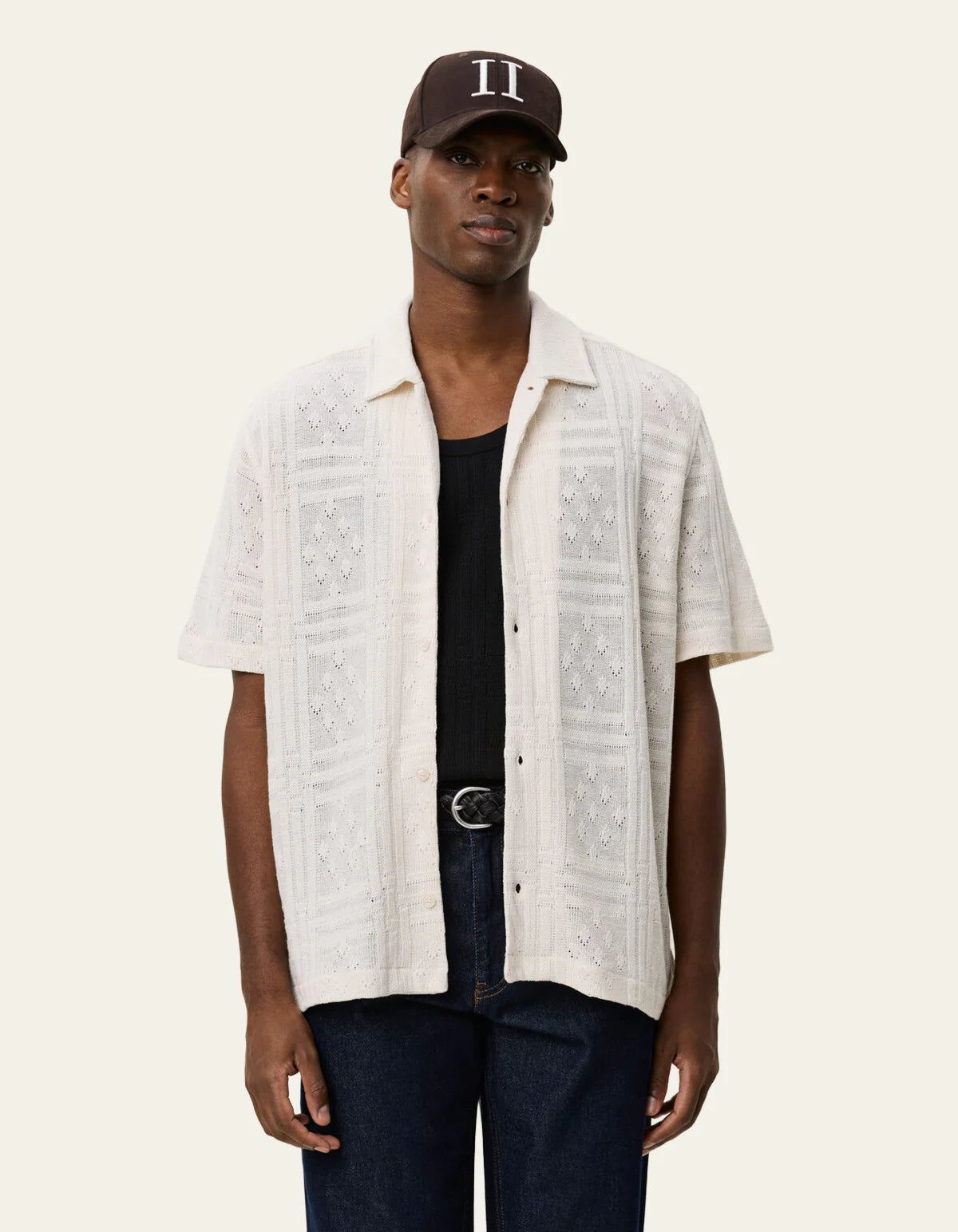 Pointelle SS Shirt