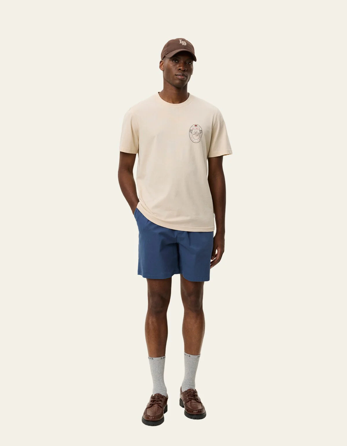 Les Deux - Brady Emblem T shirt