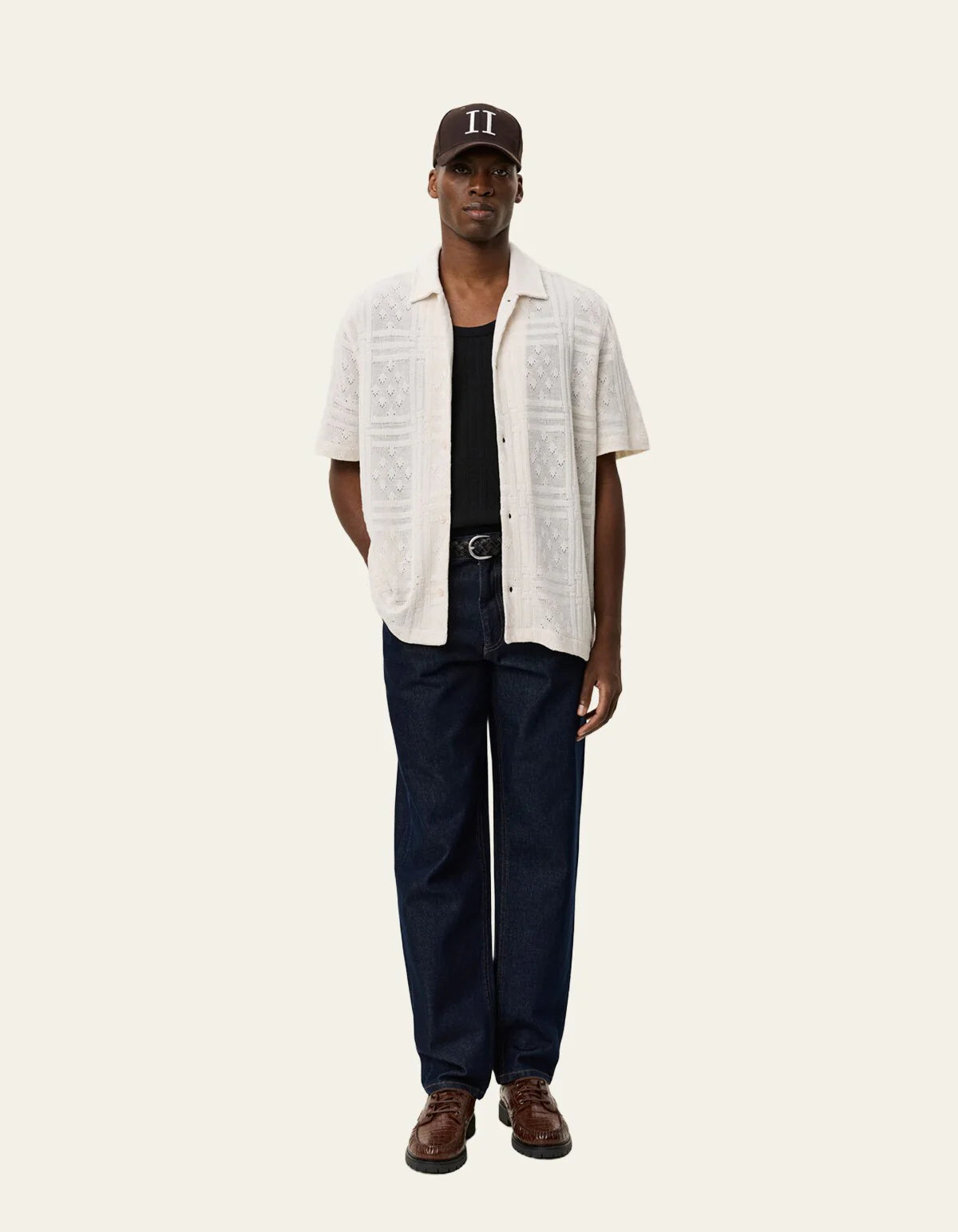 Pointelle SS Shirt