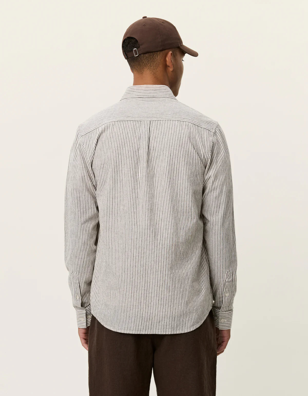 Konrad Stripe Cotton Linen Shirt