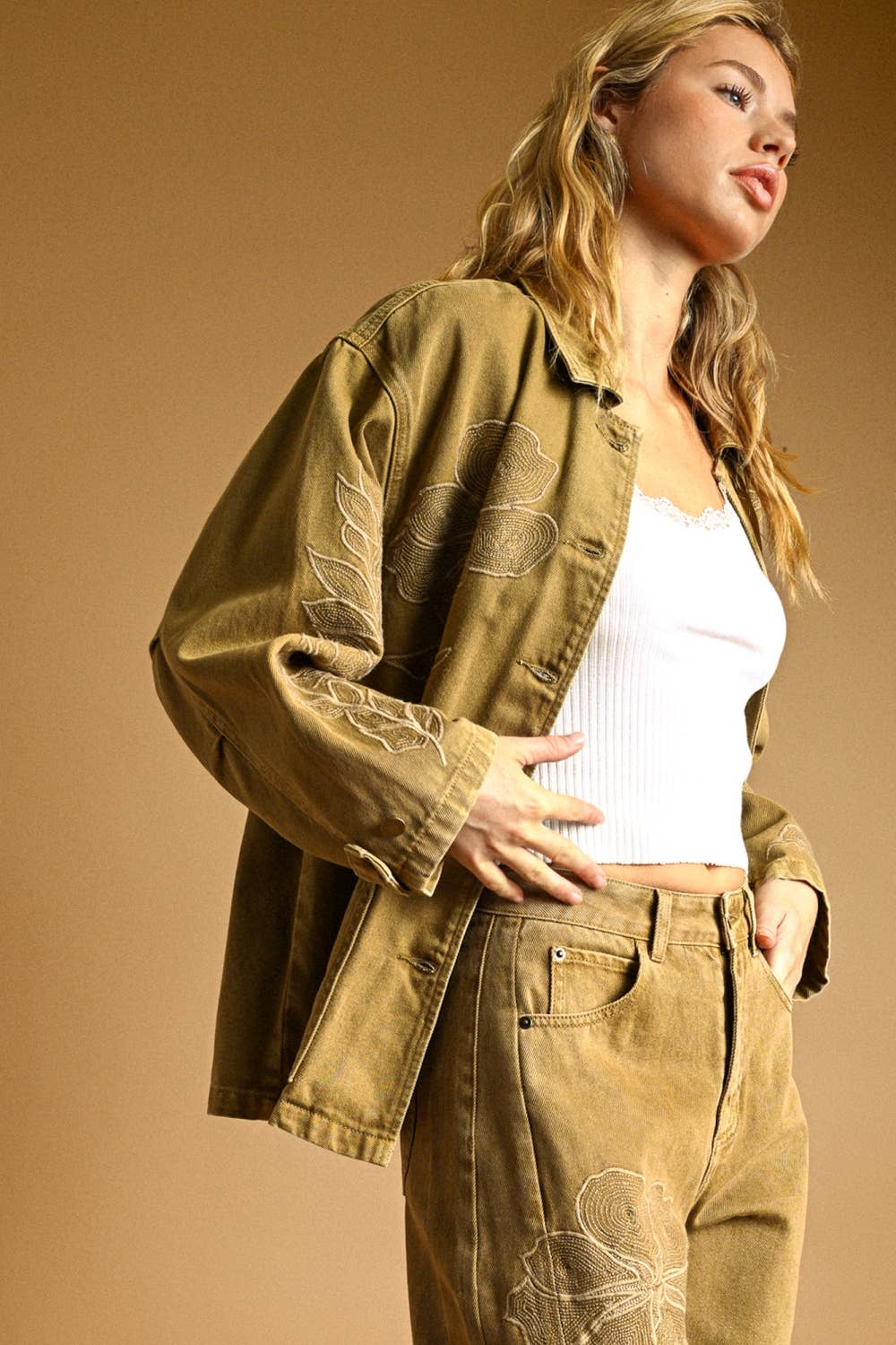 Ella Embroidered Jacket