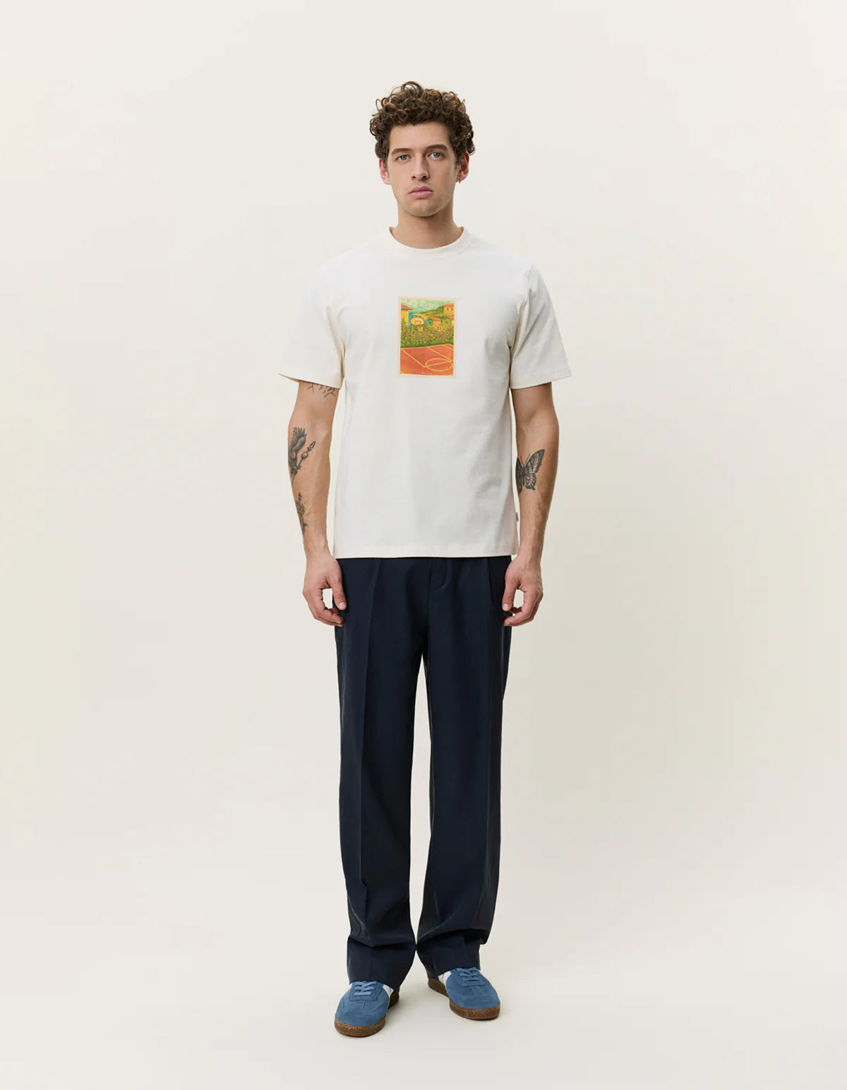 Les Deux - Court T-Shirt