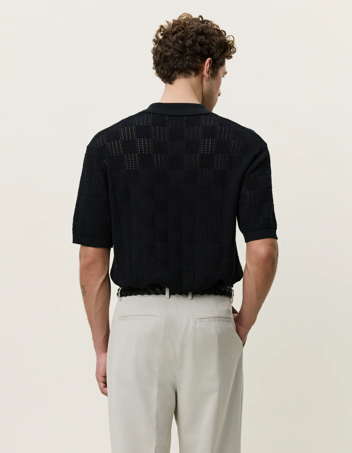 Les Deux - Square Knitted SS Shirt