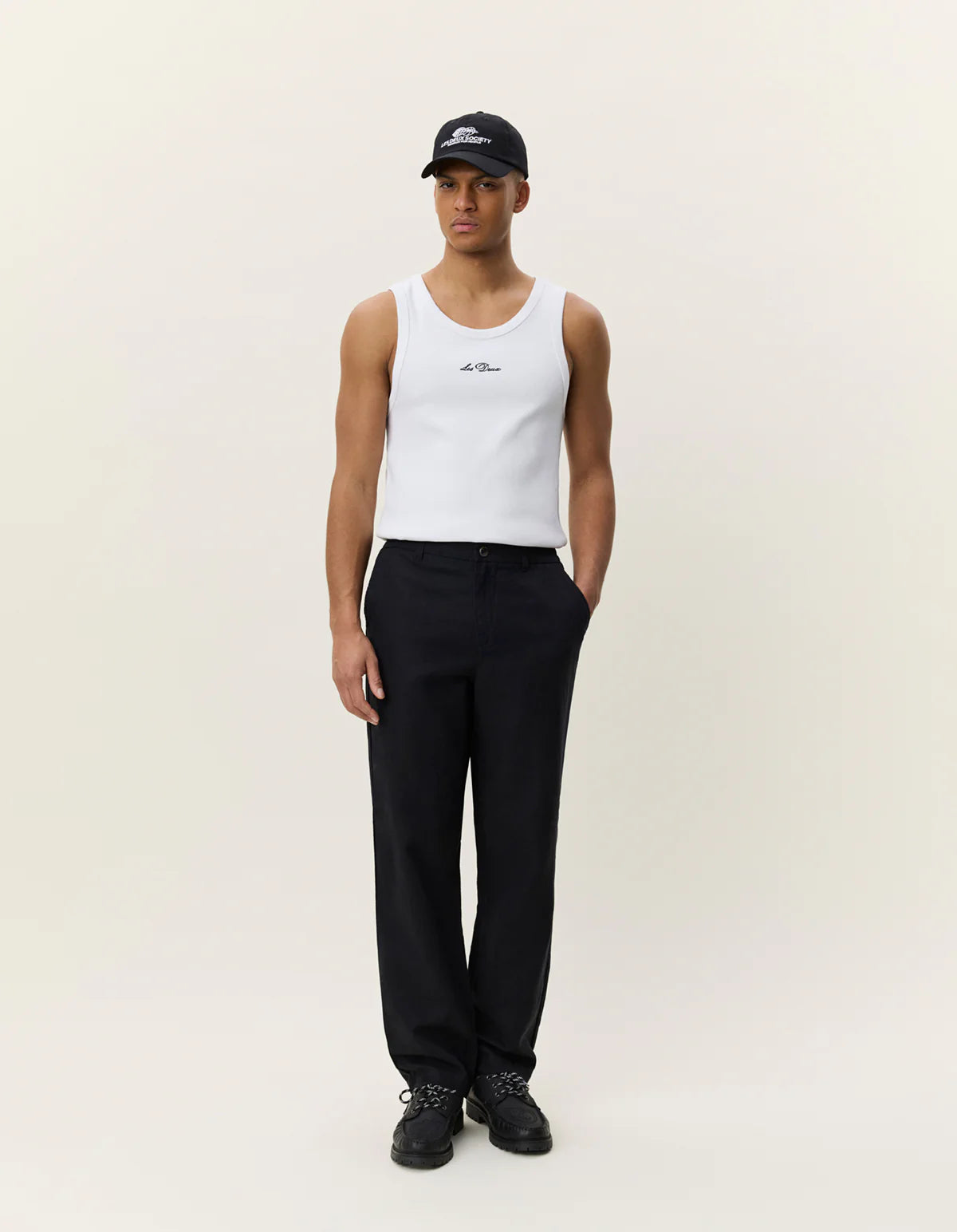 Les Deux - Linen Comfort Suit Pants