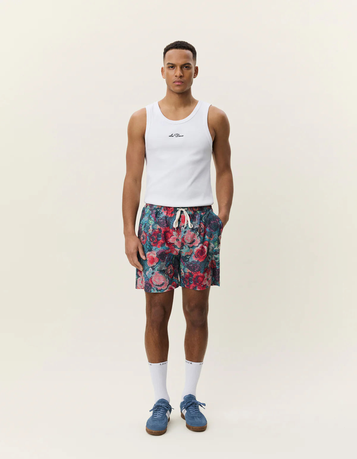 Les Deux - Bouquet AOP Swim Shorts