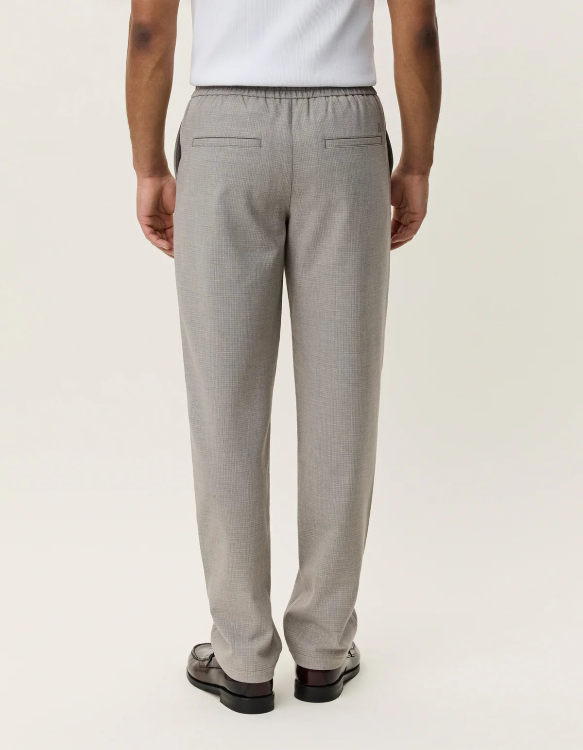 Les Deux - Mini Check Drawstring Pants