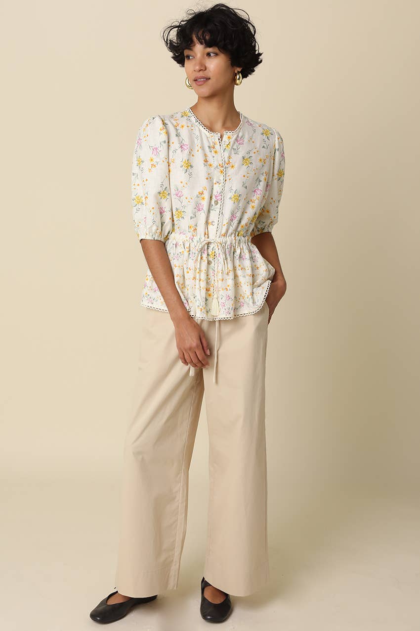 Natalie Wide-Leg Pants